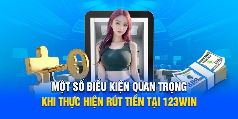 Các điều kiện quan trọng khi thực hiện rút tiền tại 123win