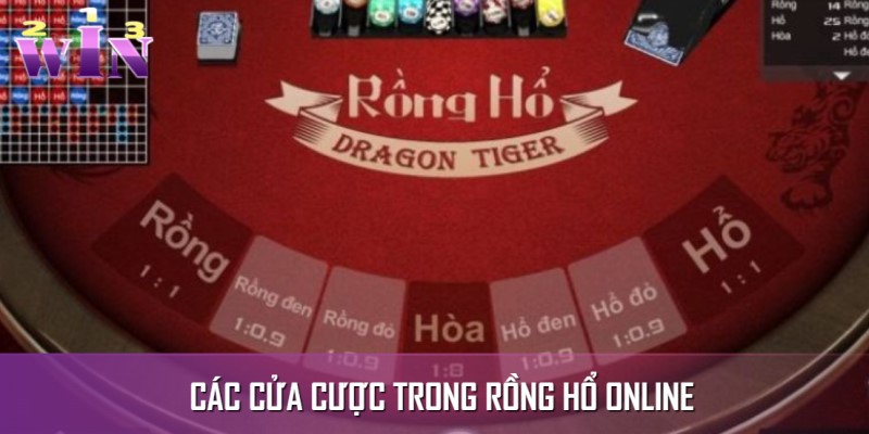 Thông tin rõ ràng về những cửa cược trong Rồng hổ Thông tin rõ ràng về những cửa cược trong Rồng hổ