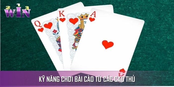Tổng Hợp Kỹ Năng Chơi Bài Cào Từ Các Cao Thủ Tại 123WIN