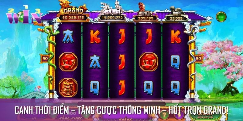 Canh chu kỳ nổ hũ Thanh Xà - Bạch Xà, tăng cược đúng lúc để tối ưu phần thưởng. Canh chu kỳ nổ hũ Thanh Xà - Bạch Xà, tăng cược đúng lúc để tối ưu phần thưởng.