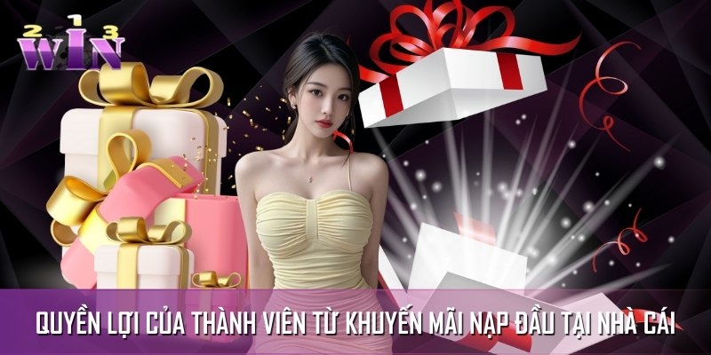 Quyền lợi của thành viên từ khuyến mãi nạp đầu tại nhà cái Quyền lợi của thành viên từ khuyến mãi nạp đầu tại nhà cái
