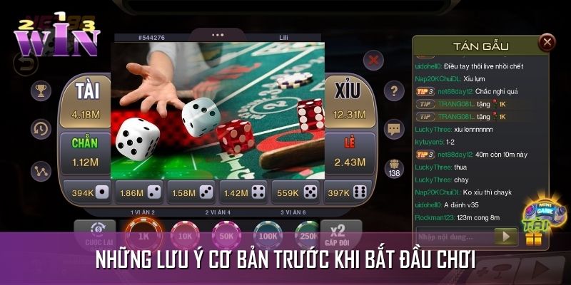 Những Điều Cần Lưu Ý Khi Chơi Tài Xỉu Online Để Thắng