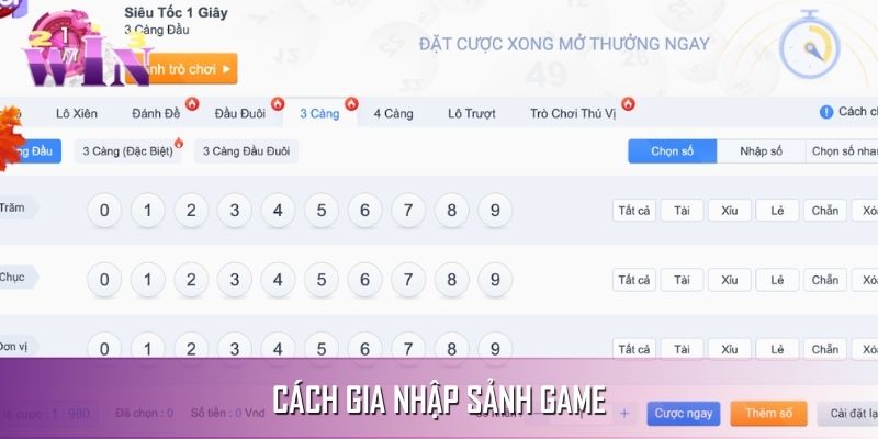 Cách cược xổ số siêu tốc 1 giây chi tiết cho tân binh Cách cược xổ số siêu tốc 1 giây chi tiết cho tân binh
